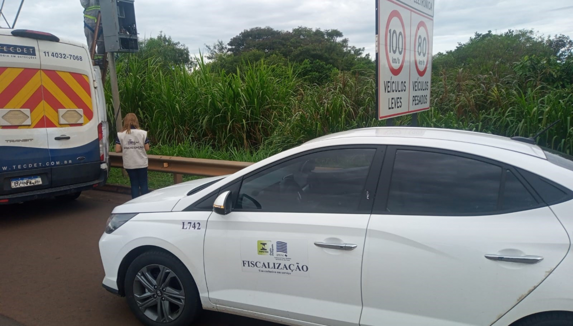 Em Pereira Barreto, Ipem-SP verifica radar na rodovia SP-310